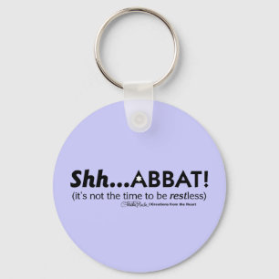 Shh...abbat! Sleutelhanger