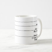 Shh Almost Now You May Speak Neonged ... Koffiemok (Voorkant rechts)