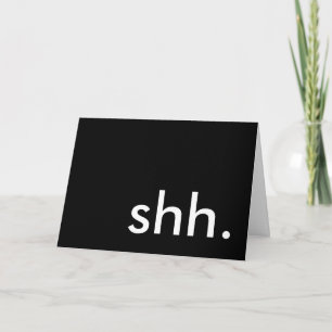 shh. het is een verrassingspartij!