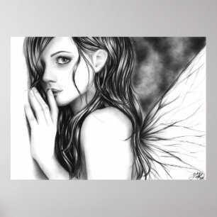 Shh Now Fairy Poster