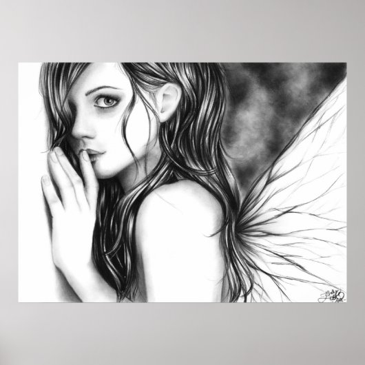 Shh Now Fairy Poster (Voorkant)