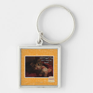 Shh!! Piggy! Sleutelhanger