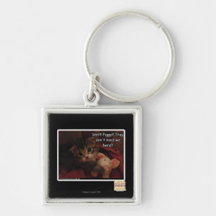 Shh!! Piggy! Sleutelhanger
