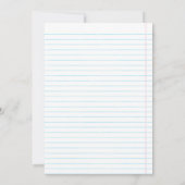 Shh Surprise Anniversaire Ado Fête Invitation (Dos)