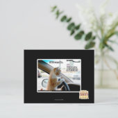 Shh! Wees heel stil Briefkaart (Staand voorkant)