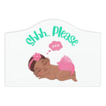Shhh.. Alsjeblieft, Baby slaapwanddecor