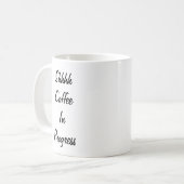Shhh café en cours tasse (Devant gauche)