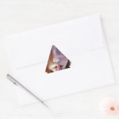Shhh Driehoek Sticker (Envelop)