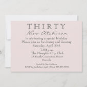 Shhh.. Het is een verrassend dertigjarig feestje Kaart (Voorkant)