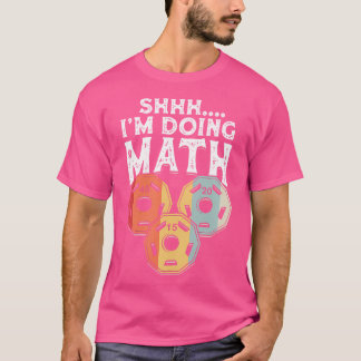 Shhh ik doe Wiskunde Grappig Gewichtheffen - Weigh T-shirt
