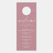 Shhh roze wit niet storen bruiloft (Achterkant)