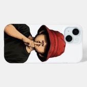Shhh Silence Please Iphone case|Minimal Street Art Case-Mate iPhone Case (Achterkant (horizontaal))