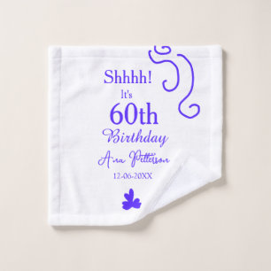 Shhhh c'est 60e anniversaire ajouter nom violet es