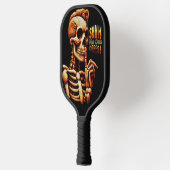 SHHHH... Niemand geeft om stil skelet Pickleball Paddle (Links)