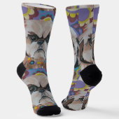 Shi Tzu Crew Socks Sokken (Gebogen)