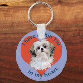 Shi Tzu in mijn hart Sleutelhanger (Voorkant)