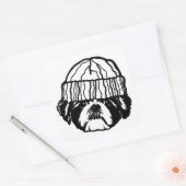 Shia Tzu Goon Vierkante Sticker (Envelop)
