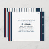 Shiah Reception Kaart (Voorkant / Achterkant)