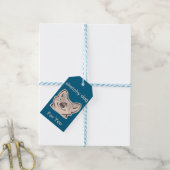 Shiba cadeaulabel (Met Touw)