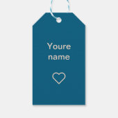 Shiba cadeaulabel (Achterkant)