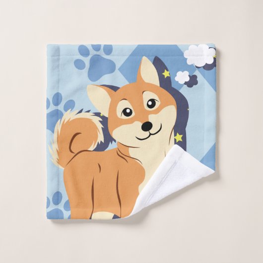 Shiba Inu (Gant de toilette)