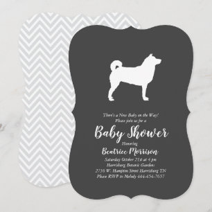 Shiba Inu Baby shower Geslachtsneutraal Kaart