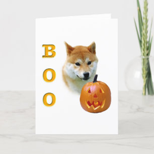 Shiba Inu Boo Kaart