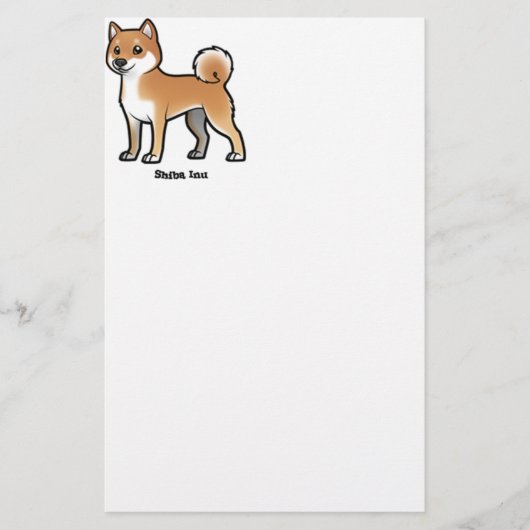 shiba inu briefpapier (Voorkant)