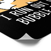 Shiba Inu Bubble Tea Boba Tea Dog Bubble Tea Poster (Hoek)