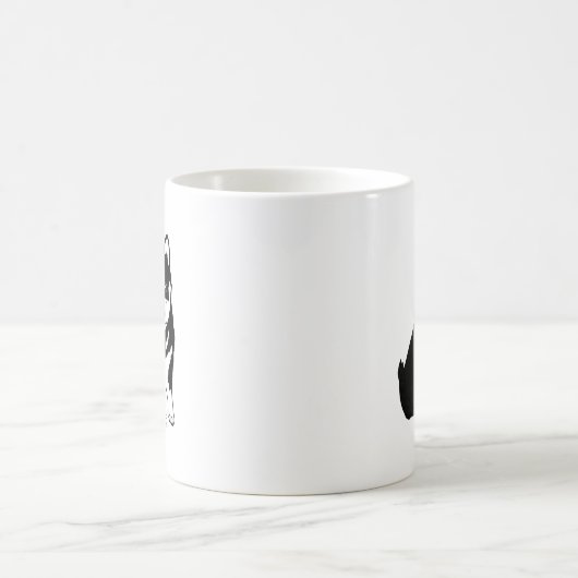 Shiba Inu Chien chinois Année 2018 Mug blanc (Centre)