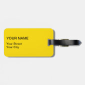 Shiba Inu Chinees hondenjaar 2018 Bagagelabel (Achterkant horizontaal)