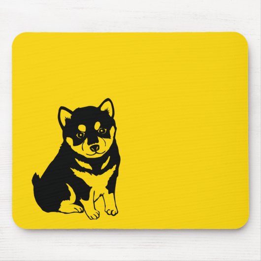 Shiba Inu Chinese Dog Year 2018 Mousepad Muismat (Voorkant)