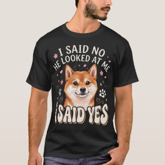 Shiba Inu Citaat T-shirt