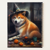 Shiba Inu Citrouilles Halloween effrayant (Dos)