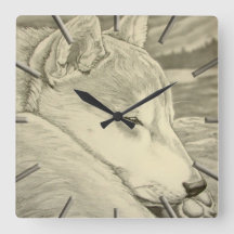 Shiba Inu Clock Gifts Decor 柴 礼 Muurklok 物