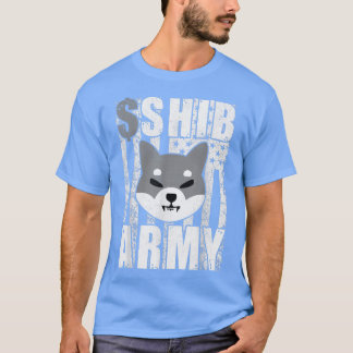 Shiba Inu Coin Crypto Token Cryptocurrency Wallet T-shirt