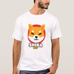 Shiba Inu Coin Crypto Token Cryptocurrency Wallet T-shirt