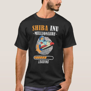 Shiba Inu Coin Loading Millionaire Hodl T-shirt