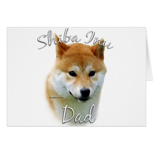 Shiba Inu Dad 2 (Voorkant Horizontaal)