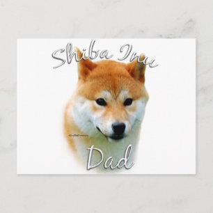 Shiba Inu Dad 2 Briefkaart