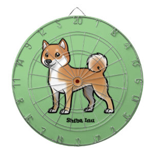 shiba inu dartbord