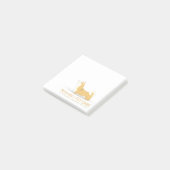 Shiba Inu Dog Pet Care Sitting Bathing & Grooming Post-it® Notes (Schuin)