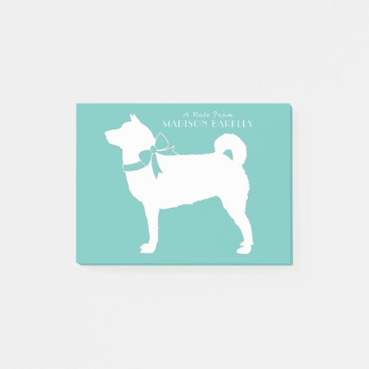 Shiba Inu Dog Puppy Post-it® Notes (Voorkant)