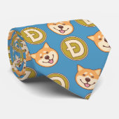 Shiba Inu Dopostas Stropdas (Opgerold)