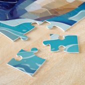 Shiba Inu en het Zee l 柴犬と海 Legpuzzel (Zijkant)