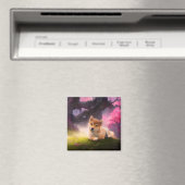 Shiba Inu Fantasy Anime Magneet (Insitu (Vaatwasser))