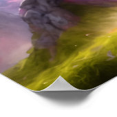 Shiba Inu Fantasy Anime Poster (Hoek)