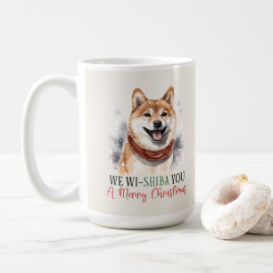 Shiba Inu Funny Dog Pun Christmas Coffee Mok