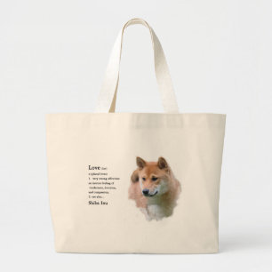 Shiba Inu Gifts Grote Tote Bag