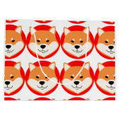Shiba Inu Grand sac cadeau original (Dos)